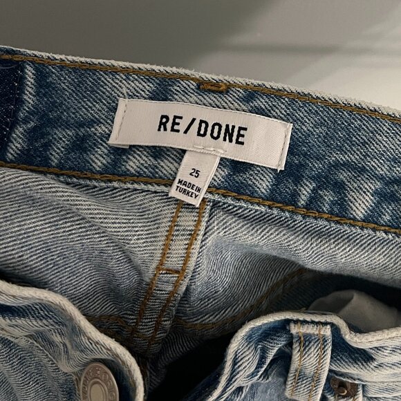 Re/Done High Rise 90s Jean - size 25 - Picture 5 of 6